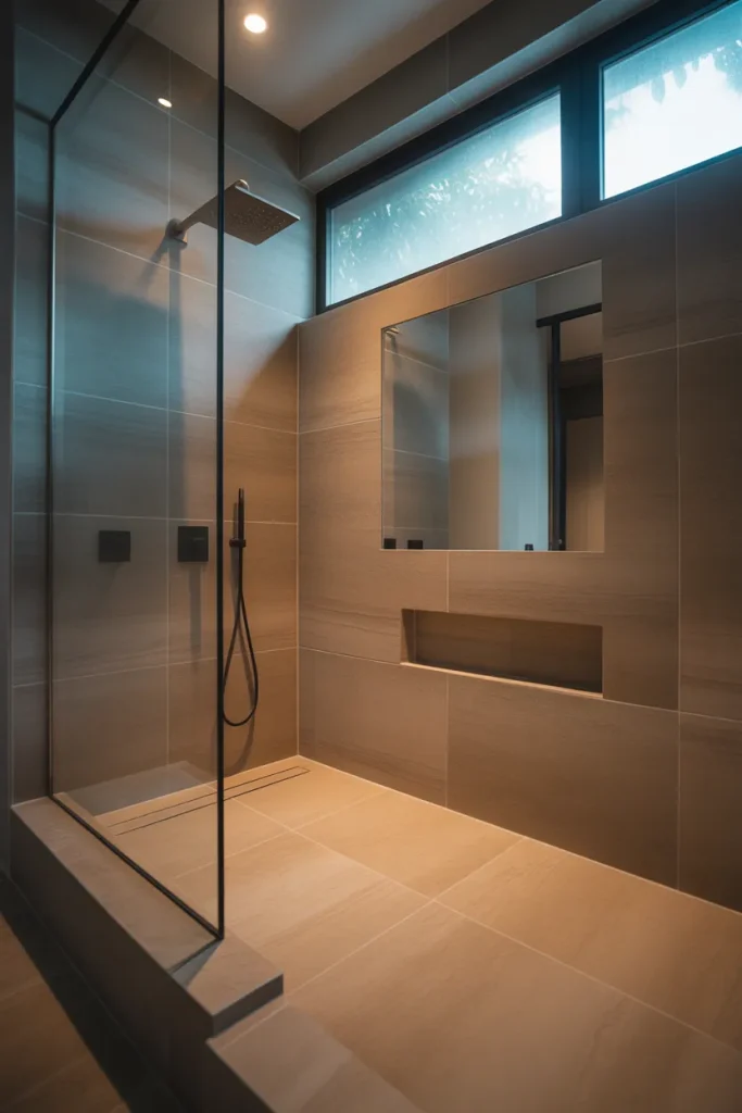 7. Use a fog-free mirror sticker