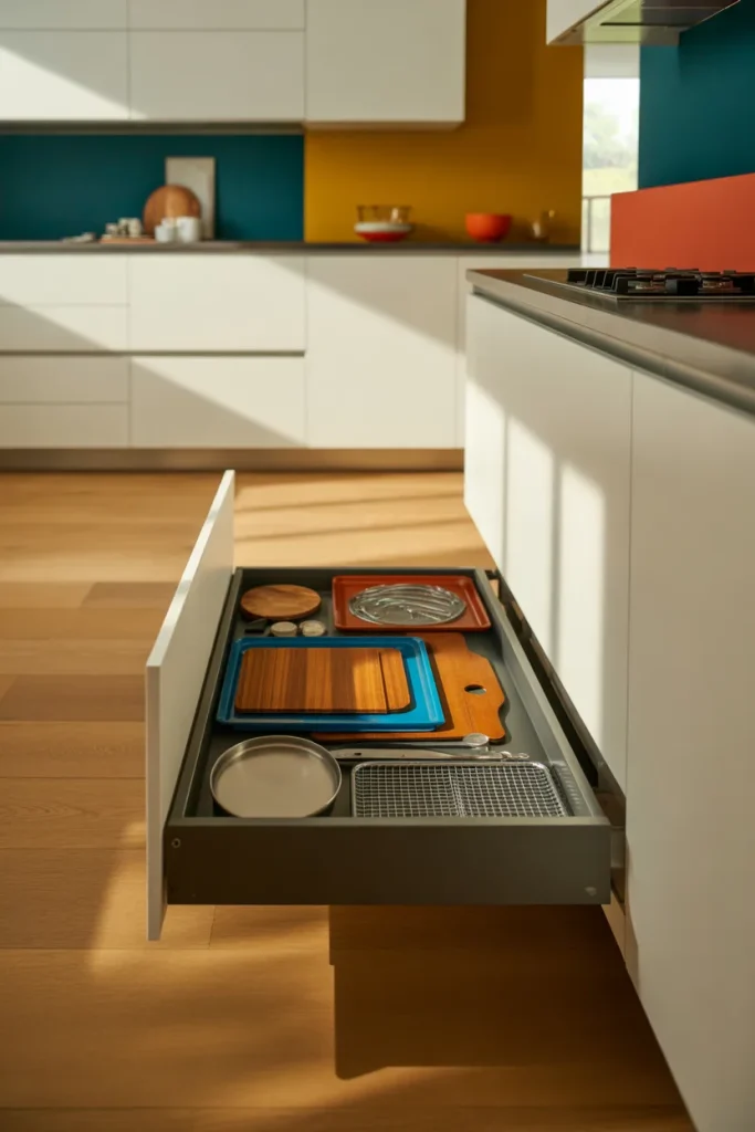 Idea 1 The Toe Kick Drawer