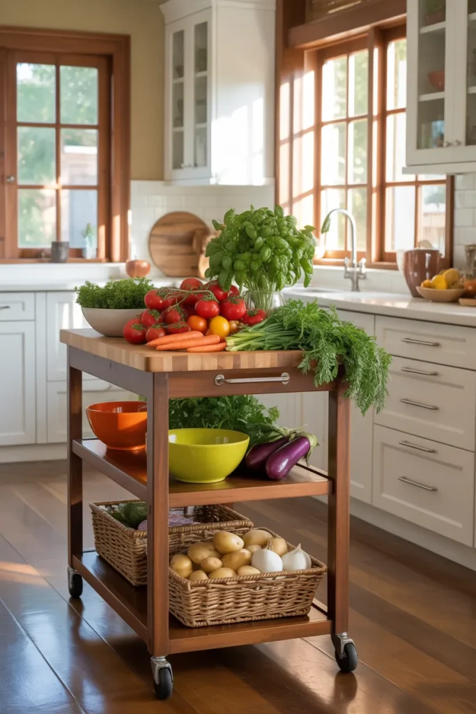 Idea 10 Rolling Cart for Extra Counter Space