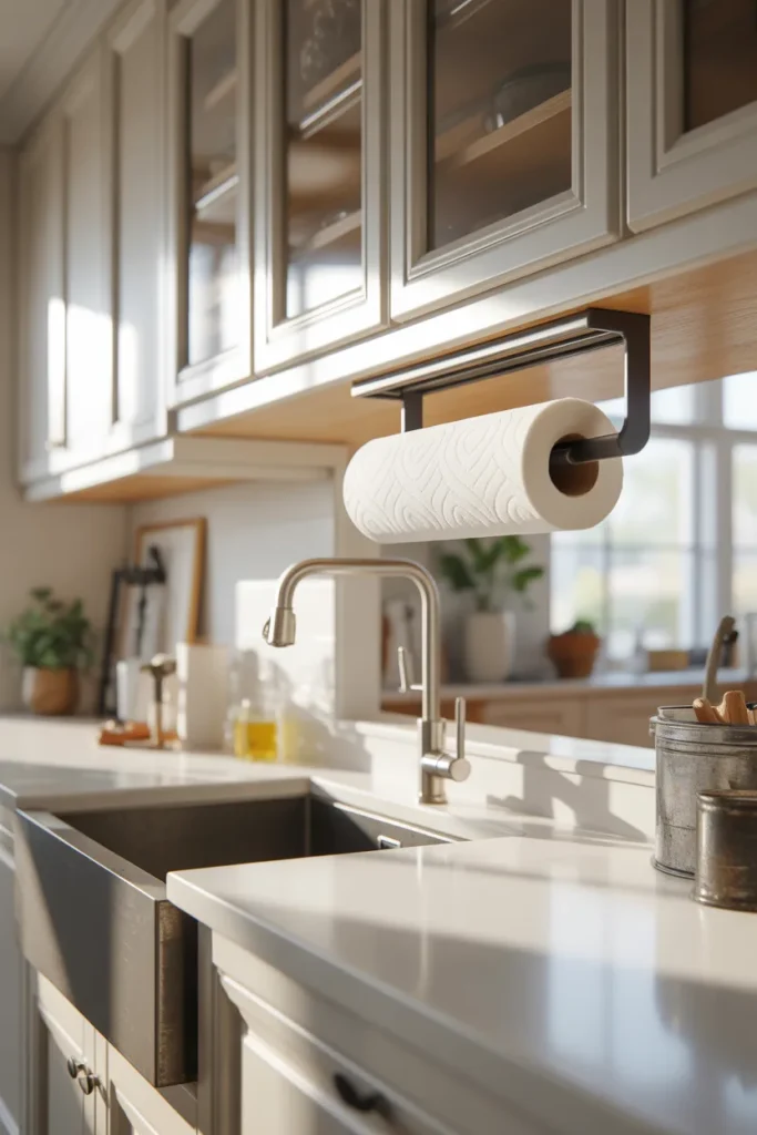 Idea 10 Under-Cabinet Paper Towel Holder