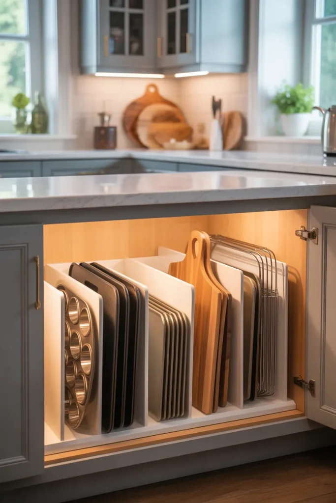 Idea 11 The Cookie Sheet Divider