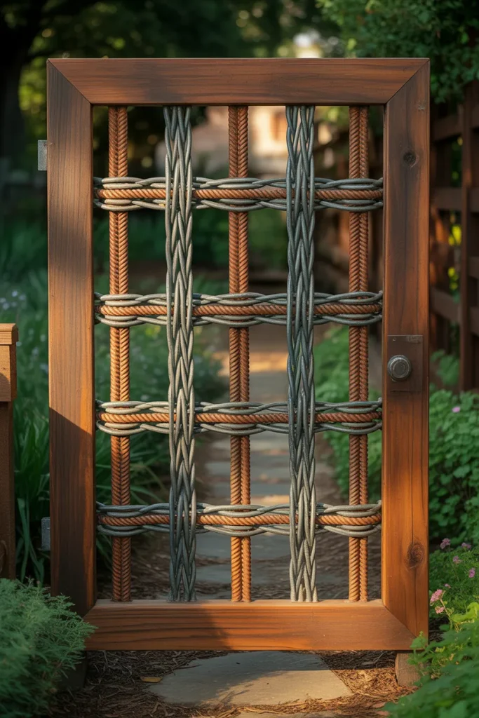 Idea 15 – The Twisted Pair Rope Gate