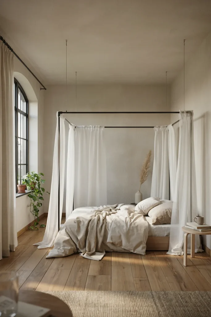 Idea 5 PVC Canopy Curtains