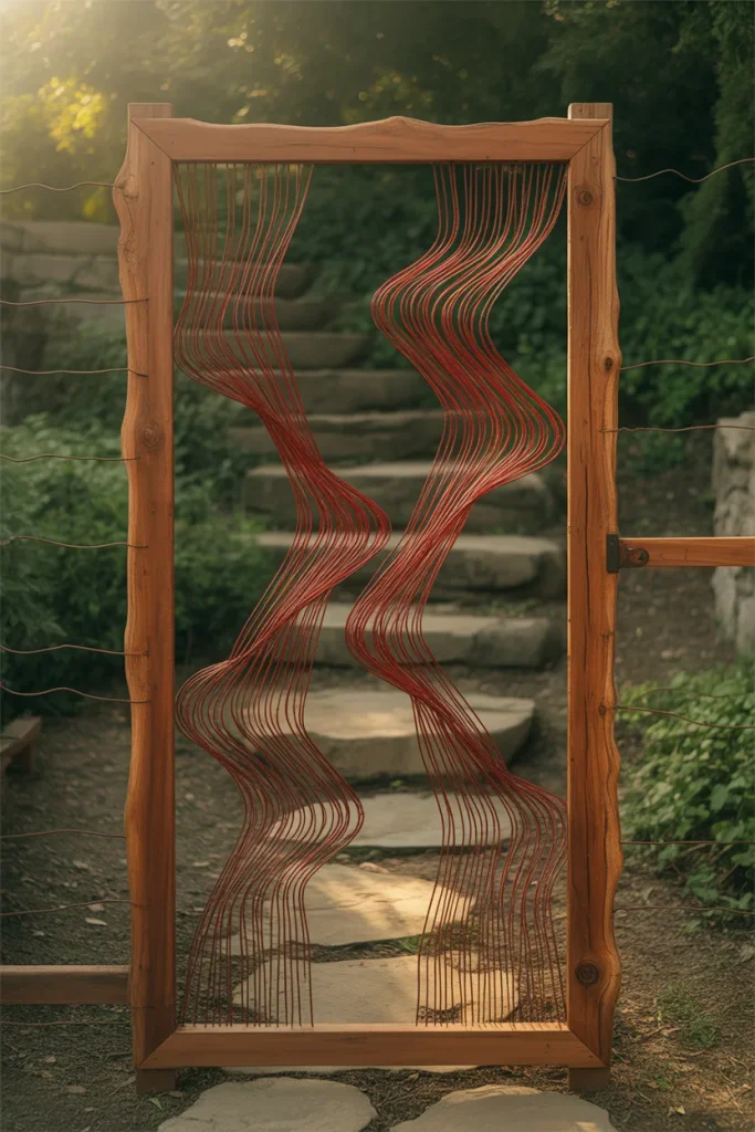 Idea 8 – The Wavy Ribbon Gate